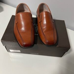 Florsheim Tan Leather Men's Slip-On Loafers